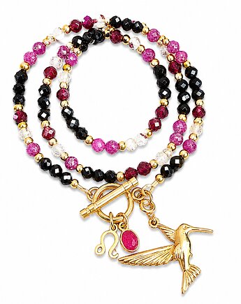 Naszyjnik zodiakalny LEW, NESSING handmade