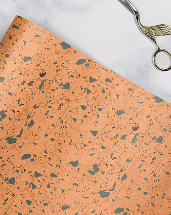 papier do pakowania -  Terazzo B&Y P-065c, Wrap and Pack