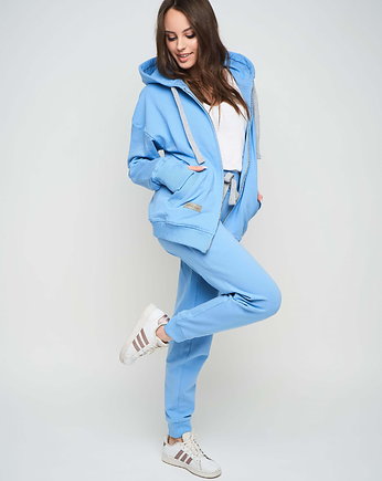 Augustów FUN - błękitna bluza rozpinana odCZAPY, odCZAPY