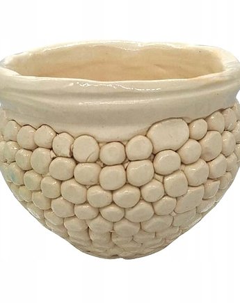 Doniczka Ceramiczna Handmade Kwiatki w Kapciach. Doniczka Ręcznie Robiona, Sklep Angelos