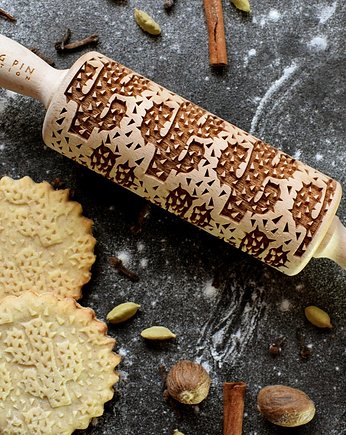 kaktus - wałek grawerowany mały, Rolling Pin Collection