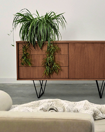 Komoda sideboard T-S11 przesuwane drzwi oraz szuflady, Livlo