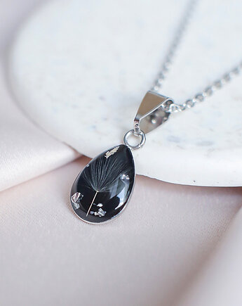 Wisiorek z rzęsek dmuchawca, nature gift