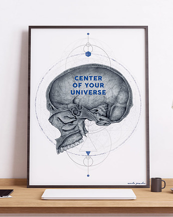 Plakat Universe, Marta Pawelec Medical Art