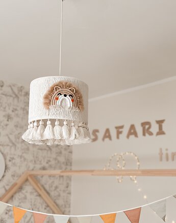 Lampa sufitowa "Król Lew", Marmys Felt Studio