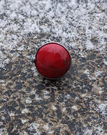 Mars - pierścionek regulowany, po drugiej stronie lustra