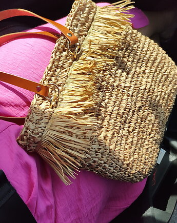 Torebka Craftbags RAFIA TASSEL, Craftbags