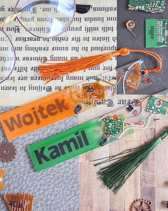 Zakładka Imienna PERSONALIZOWANA - informatyka, Bookova