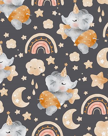 Tapeta Dreamy Elephant 3 53cmx10m PZ, Bajkowe Wnetrza