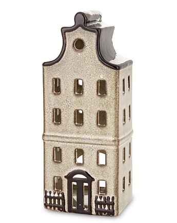 Domek kamienica 20x8x6,5 cm LYS kamionkowy brązowy, MIA home