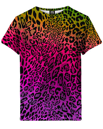 T-shirt Girl DR.CROW Multicolor Leopard, DrCrow