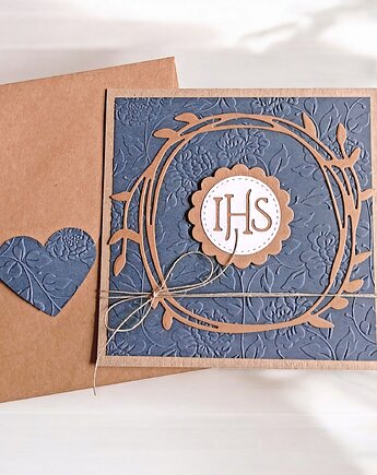 Kartka komunijna GRANAT eko, kaktusia