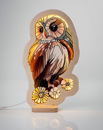 Lampka ścienna Unky - SOWA, UNKY