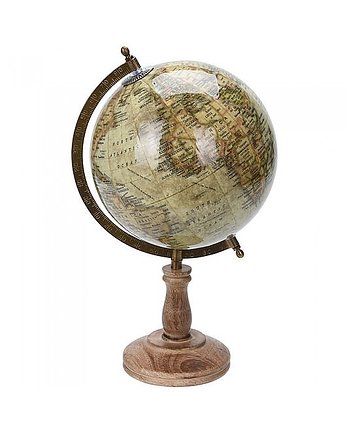 Globus Dekoracyjny 38 cm Beżowy, MIA home