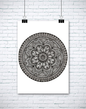 Plakat, Mandala, Malgorzata Domanska