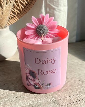 Daisy Rose 300 ml limitowana seria zapach inspirowany La Vie Est Belle, Oyka Candle