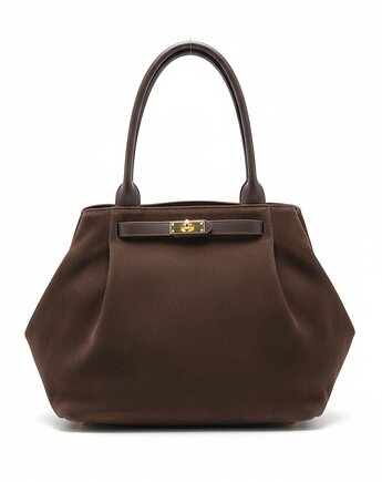 Torba trapezowa na ramię - LS07 brązowa, Lanti