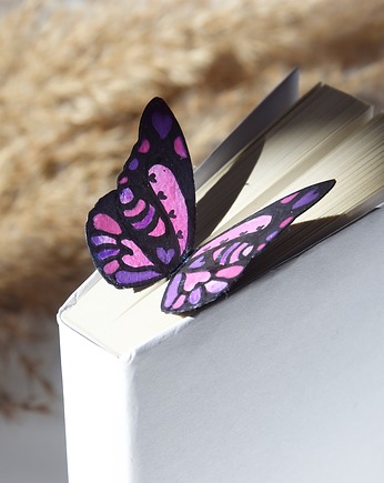 Zakładka do książki "On Paper" Kolorowy Motyl, Bookova