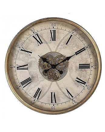 Zegar Ścienny z Mechanizmem Gold 72 cm, MIA home