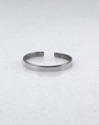 Gładka - srebrna obrączka - różne rozmiary, Caltha