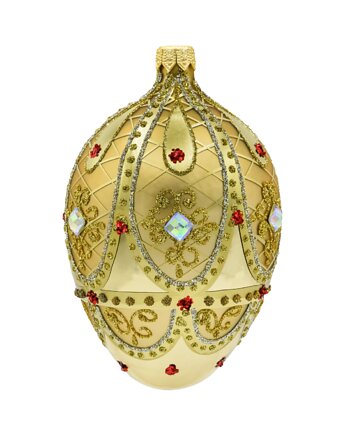 Bombka choinkowa: Ekskluzywne jajo Faberge: złote, Syn Bombkarza