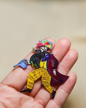 Broszka  Pan Kleks, Pintura