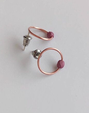 Kolczyki OKRĄG, Katarzyna Kaminska ART