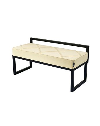 Ławka Tapicerowana Industrialna Hamilton 2802 LGM-342, EMRA WOOD DESIGN