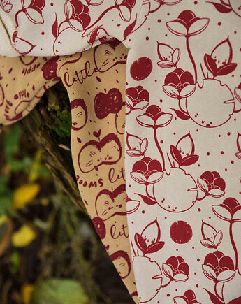 Kombinezon Uszaty Lilie na Mleczku, ZZZforKIDS