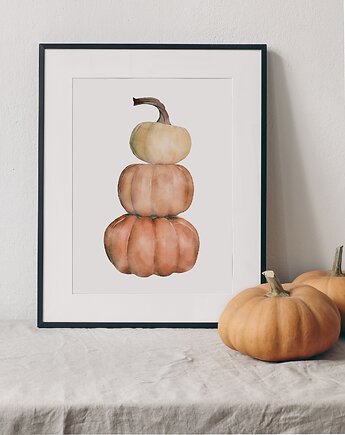 Plakat- Trzy dynie, HERBAROOM