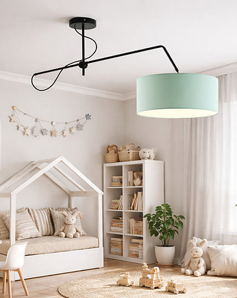 Regulowana lampa wisząca nad z regulacją kąta padania światła RIO KIDS, LYSNE