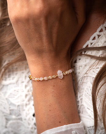 Twój Talizman MIŁOŚCI z Kwarcem Różowym, eddfupanda