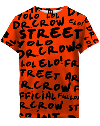 T-shirt Girl DR.CROW Dr.Crow Orange, DrCrow