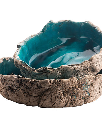 Zestaw dwóch ceramicznych pater, Ceramika SPK