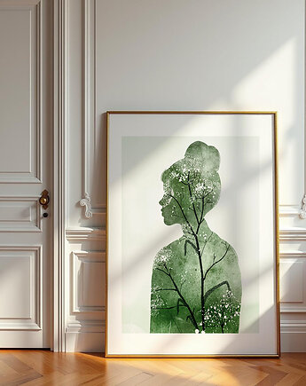 Plakat Flora  50x70 cm, Anita Tomala