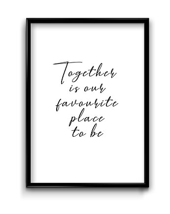 Plakat Together, Bury Lis