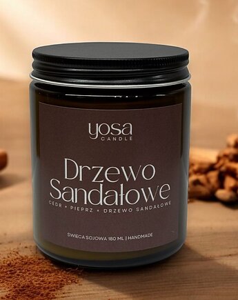 Świeca Sojowa Drzewo Sandałowe, Yosa Candle
