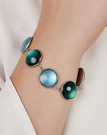 Perłowa bransoletka w trzech kolorach e32/m34, Artseko