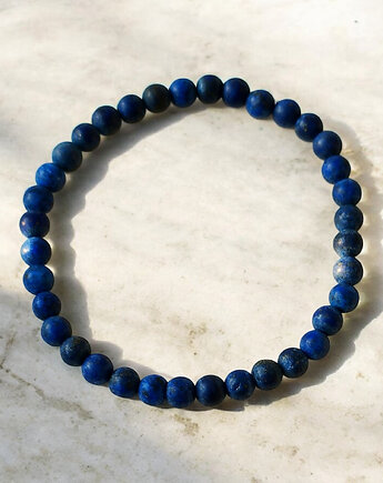 Lapis lazuli matowa Bransoletka, galeria nuit