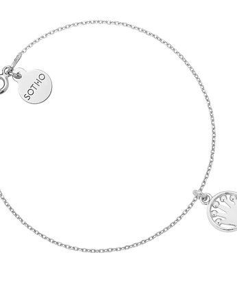 Srebrna bransoletka z koroną, SOTHO