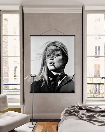 Brigitte Bardot -  obraz na płótnie lub plakat, Dekoracje PATKA Patrycja Kita