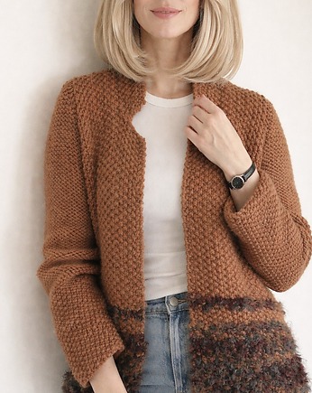 Kardigan Mika - karmel, MonDu