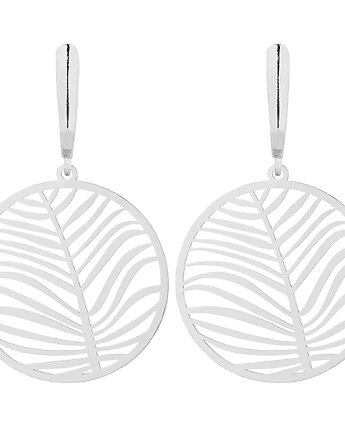 Srebrne kolczyki z dużą rozetą, SOTHO