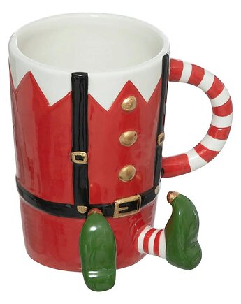Kubek świąteczny z motywem Elfa, 300 ml, MIA home