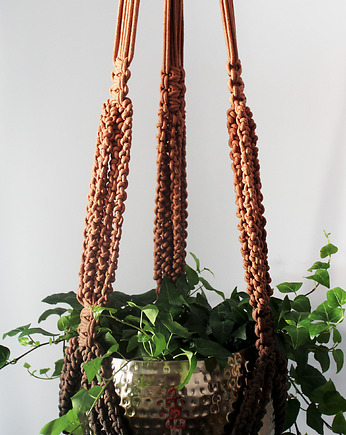 OGROMNY Kwietnik Makrama 001, MAJAMI studio