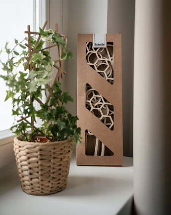 Podpórki do kwiatów - zestaw 3 sztuk różne wzory, Decorify