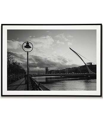 Plakat miasto DUBLIN Irlandia obraz, Bajkowe Obrazki