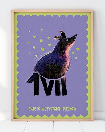 Plakat 1 VII Dzień Psa, Kasia Masala