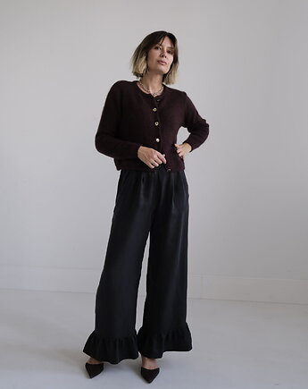 Spodnie z falbanką oh Romantic trousers, ohbemore