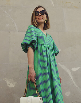 Sukienka frida zielony, COCOON